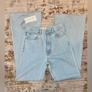NWT Slvrlake High Waist Hard Luck Wash Wide Leg Jeans